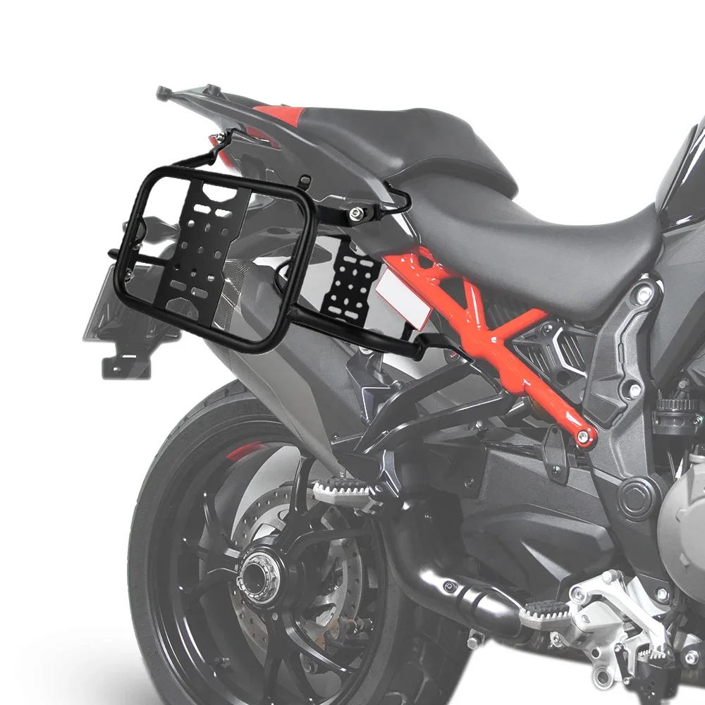 Supporti per Borse Laterali Moto, Portapacchi Laterali per Multistrada V4 / V4S / V4 RS / V4 Pikes Pea / V4 Rally per Ducati - immagine 6
