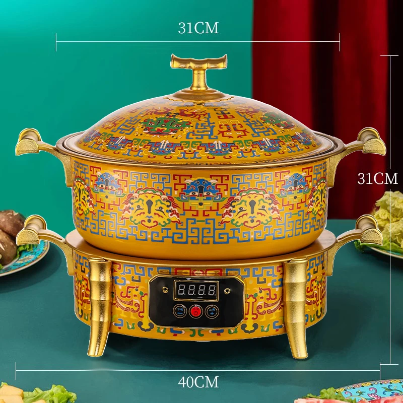 

Blue Hot Pot Old Brass Commercial Old Beijing Copper Pot