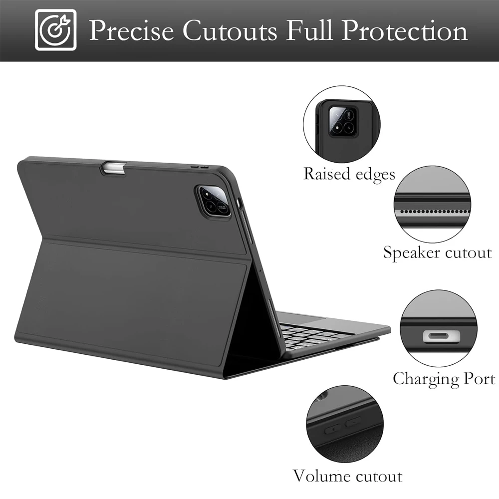 Detachable Bluetooth Keyboard Case