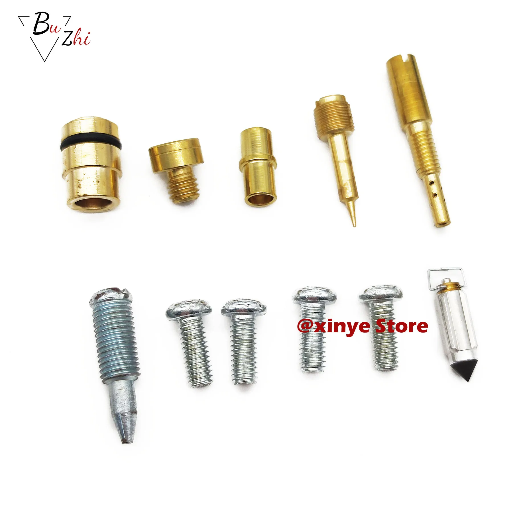 Kit Réparation Carburateur Moto 23 Pièces - Pour Yamaha YBR125 JYM125 - Joints & Pièces Métal/caoutchouc