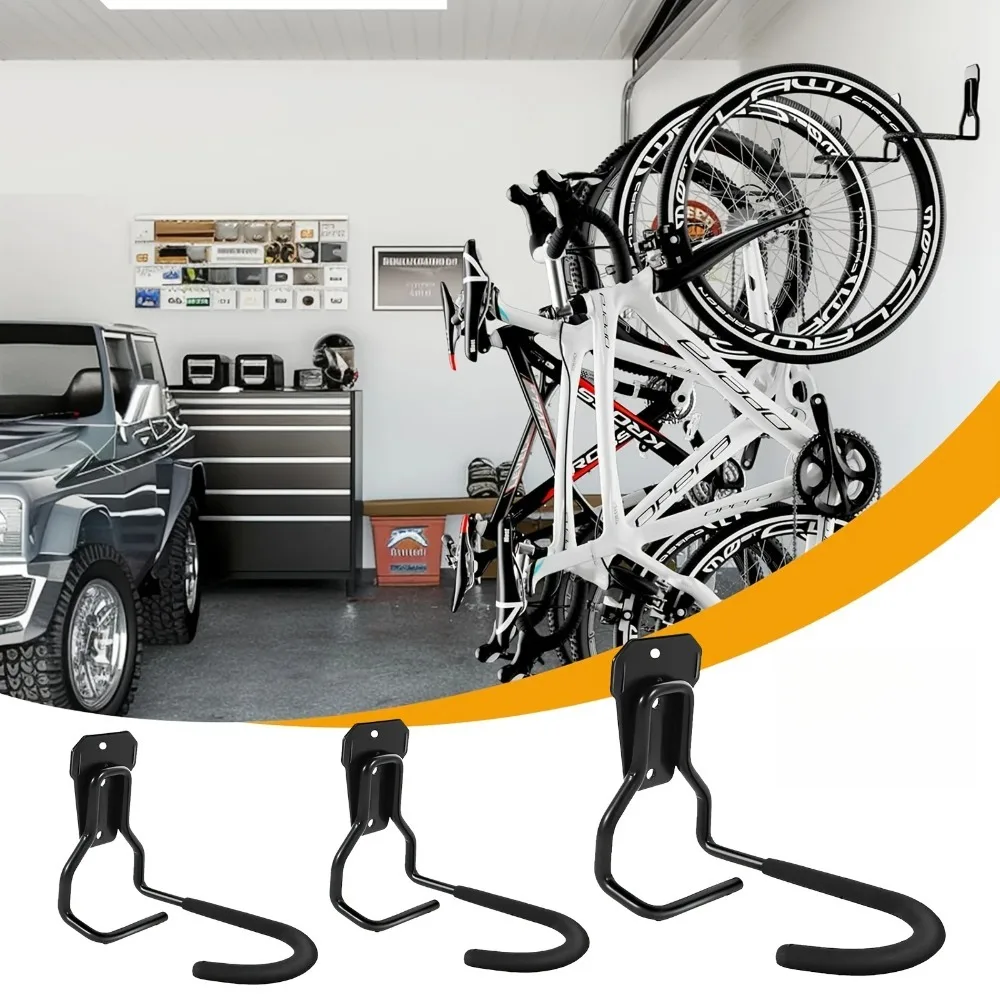 Bike Stands Wall Mount Bicycle Stand Holder Rack Hanger Hook Storage Garage Ceiling