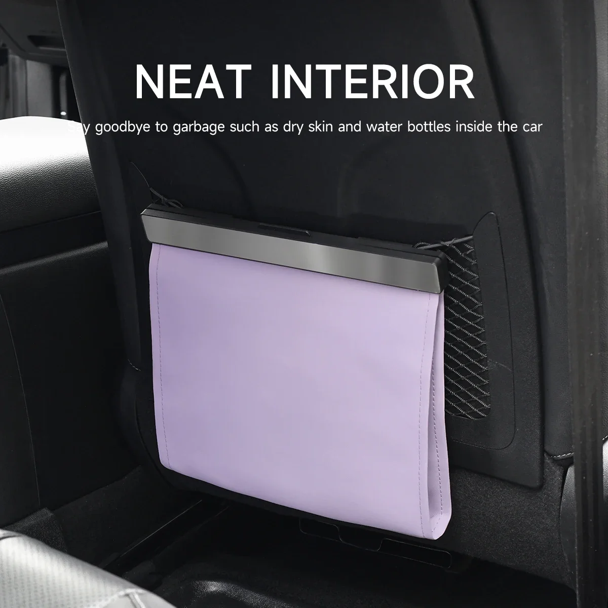 LED Car Garbage Bag Waterproof Magnetic Adsorption Hanging,car trash can,car storage bag,car trash bag