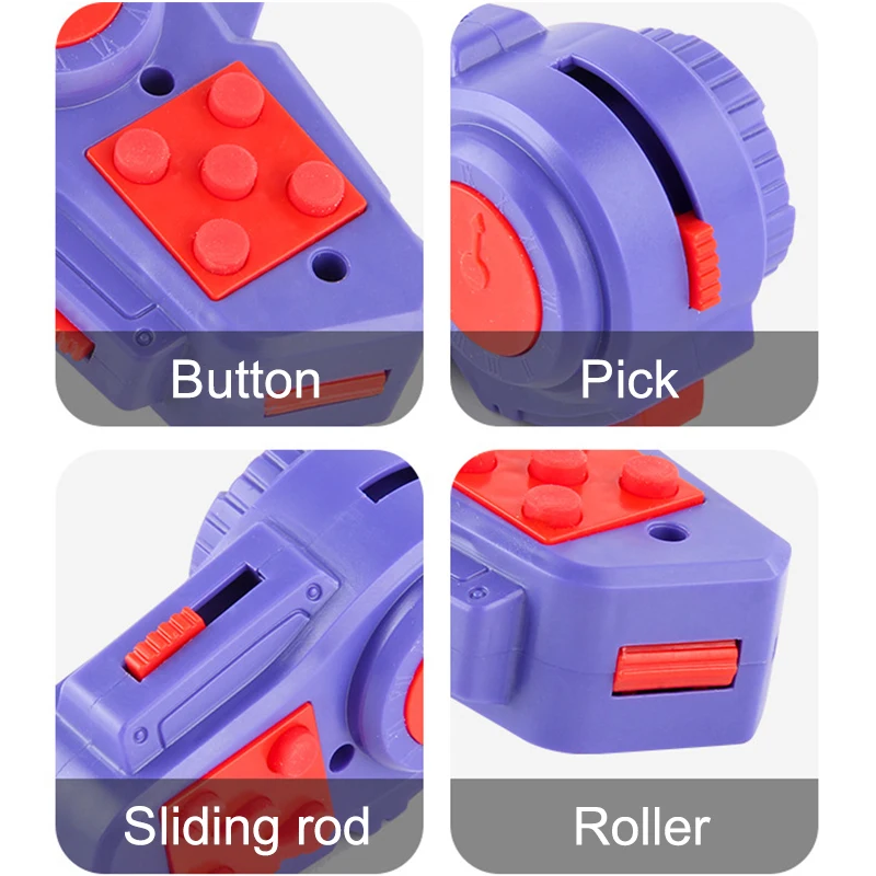 Decompression Handle Relieve Anxiety Handle Toys Stress Relief With-handle Game Baby Mini Red And White Children's Toys 1pc