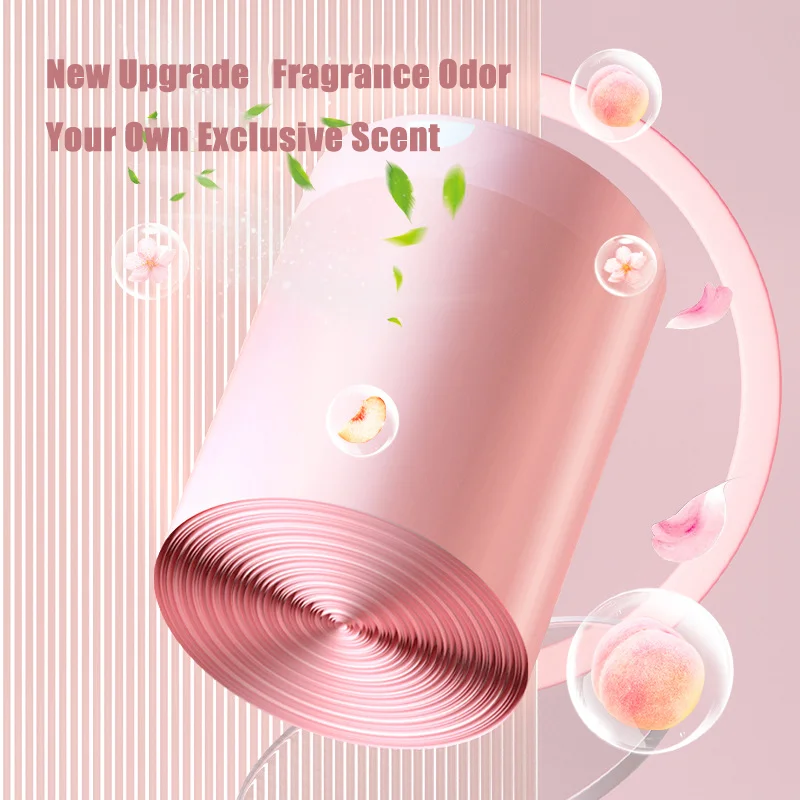Garbage and Trash Bags Fragrance Drawstring Kitchen Waste Toilet Thickened Dust Bags Household Junk Cleaning Storage