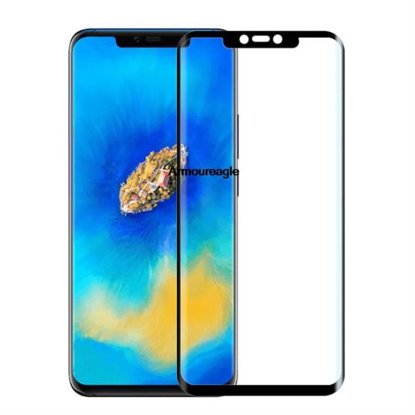 Vetro Temperato Curvo 3D Su Per Huawei Mate 20 Pro Pellicola Protettiva Per Schermo A Copertura Totale Per Huawi Mate 20 Pro Mate20 Pro
