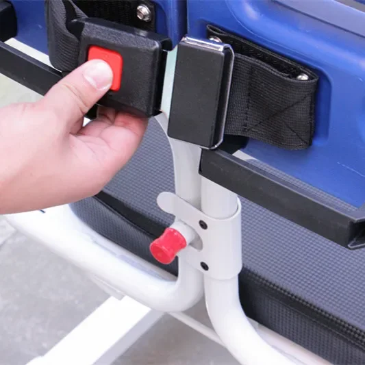 Strong Bearing Capacity Electric Patient Transport Transfer Chair Commode Chair for Elderly 6