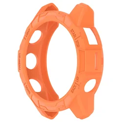 Premium TPU Protective Cover - Soft Silicone Case & Shell Protector - Fenix 7S 7SPro (Orange)