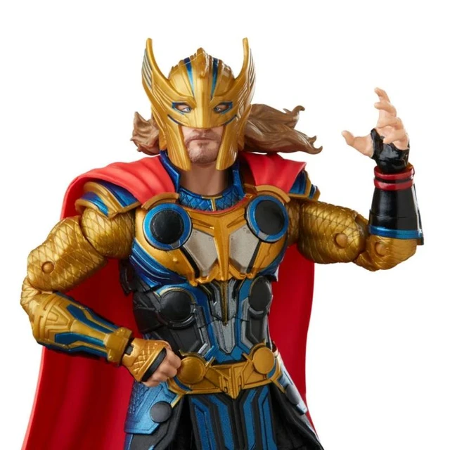  Marvel Legends Series Thor: Love and Thunder Thor Action Figure  6-inch Collectible Toy, 3 Accessories : Toys & Games