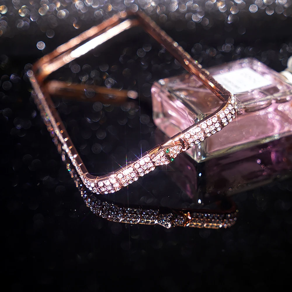iPhone Case Phone Case Glossy Rhinestone Bumper Case for iPhone 15 14 13 12 Pro Max
