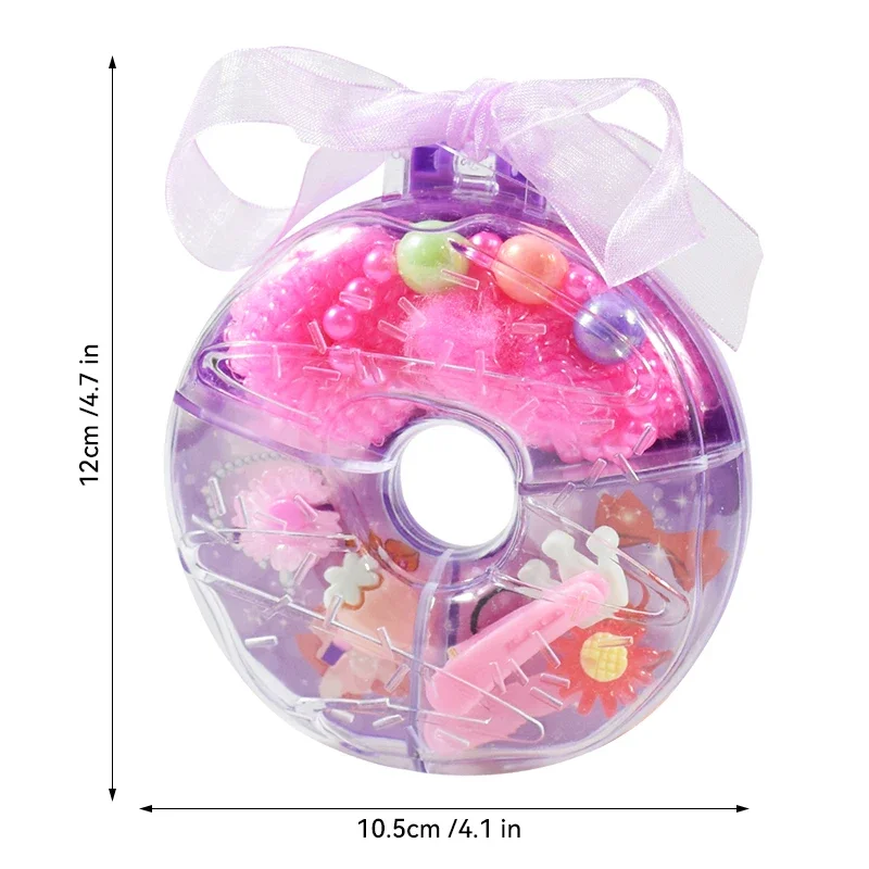 Doughnut Accessory Box Simulation Decoration Accessory Storage Treasure Box Diy Handmade Bead Decoration Toy Girl Gift beading accessories set