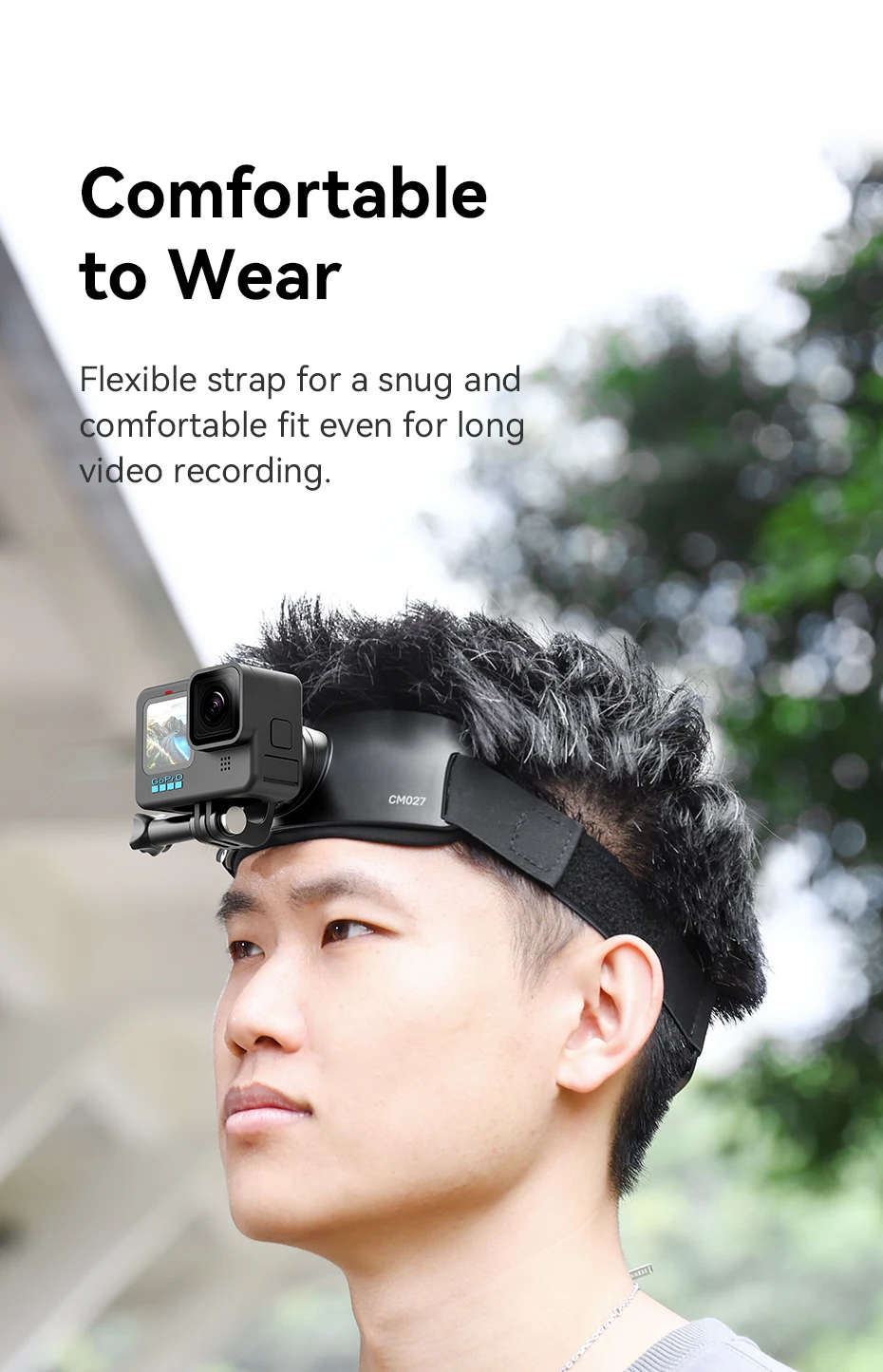 Ulanzi CM027 Head Strap Action Camera Mount Mobile Phone with 360 Rotation Mount