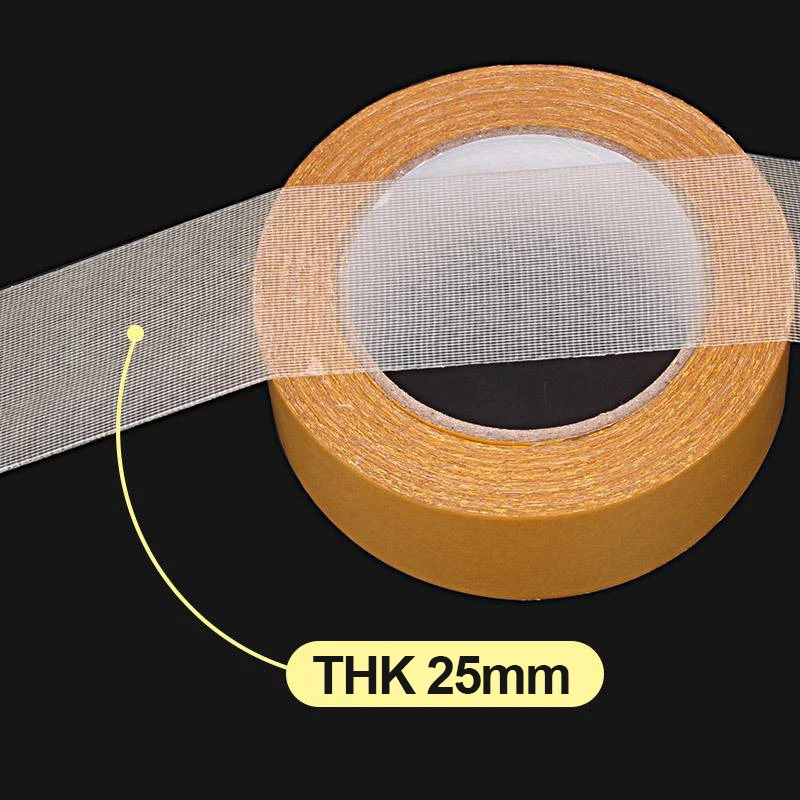 High Tensile Strength Heat Resistant Double Sided Tape 0.2mm glass fiber  cloth base