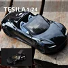 1:24 Tesla Roadster MODEL Y Model 3 Tesla model S Alloy Toy Car Sound Light Children Toy Collectible Birthday gift 2