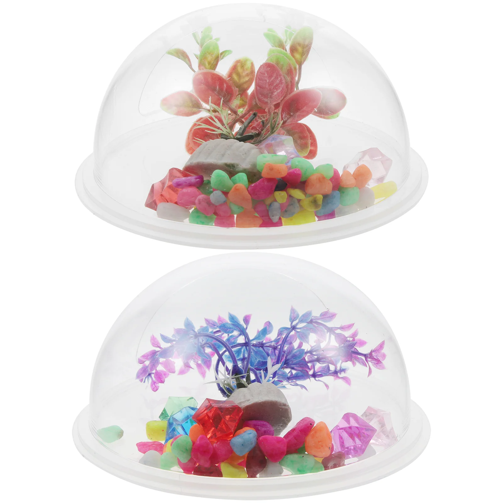 

3D Acrylic Fish Bowl Plant Pot Wall Mounted Hanging Aquarium Transparent Fish Tank Flower Plant Vase Home Decoration