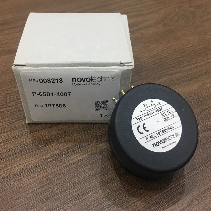 노보테크닉 P-6501-4007 로터리 센서 각도 센서 포텐쇼미터 P6501-4007 새 제품 및 오리지널 재고 있음