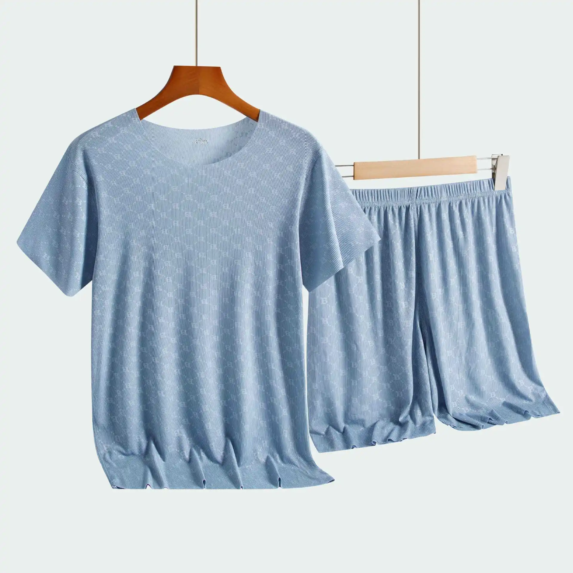 Man Pajamas Set Silk Pajamas Pajamas Set
