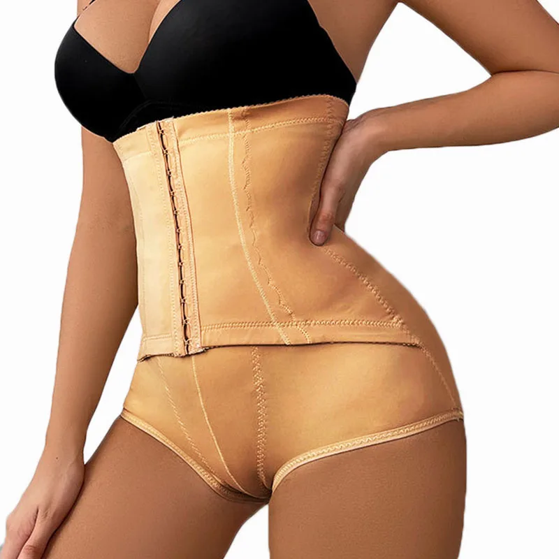 

GUUDIA Silky Smooth Out Waist Trimmer Panty Tummy Control Waist Cincher Body Shaper Panties High Waist Shapewear Underwear