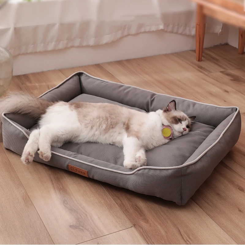 

Cat Bed Puppy Nest Dog Sofa Bed Warm Teddy Small Dog Pet Mat Sleeping Mattress Accessories