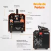 220V Machine Non Gas Shielded Manual Welding Gas Shielded Welding Household Welding Machine American 110V 1.8M 5