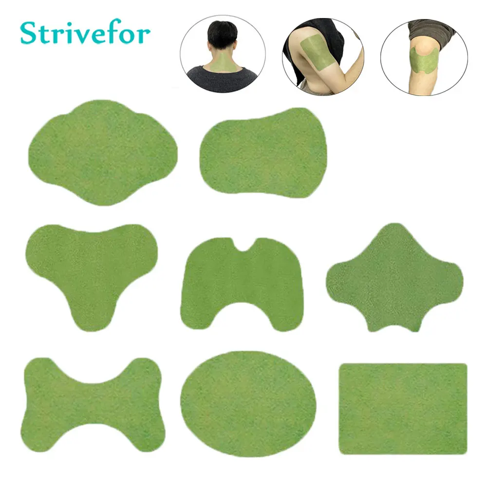 Wormwood Medical Plasters Pain Relief Patch For Knee Neck Back Body Muscle Pain Arthritis Rheumatism Herbal Stickers Health Care