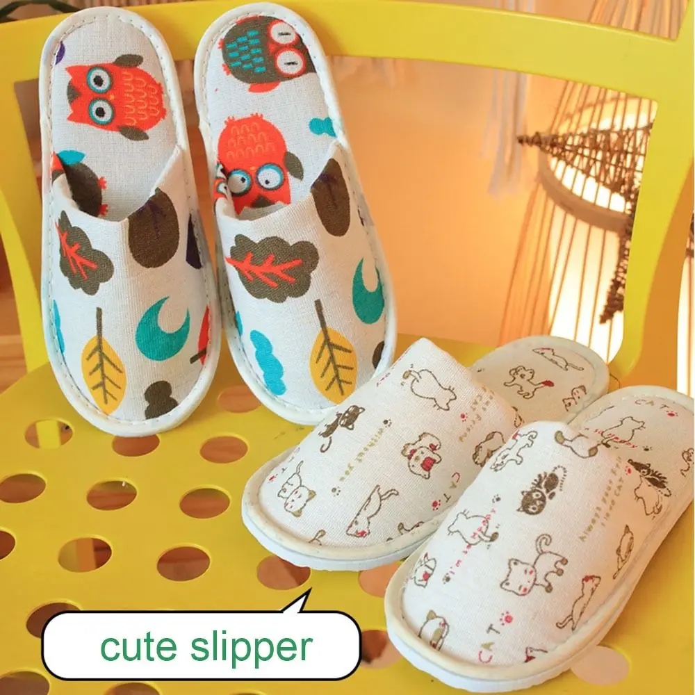 

Family Room High-Grade Children's Portable Slippers Hotel One-Time Non-Slip Thick Bottom Kindergarten Children Travel Room
