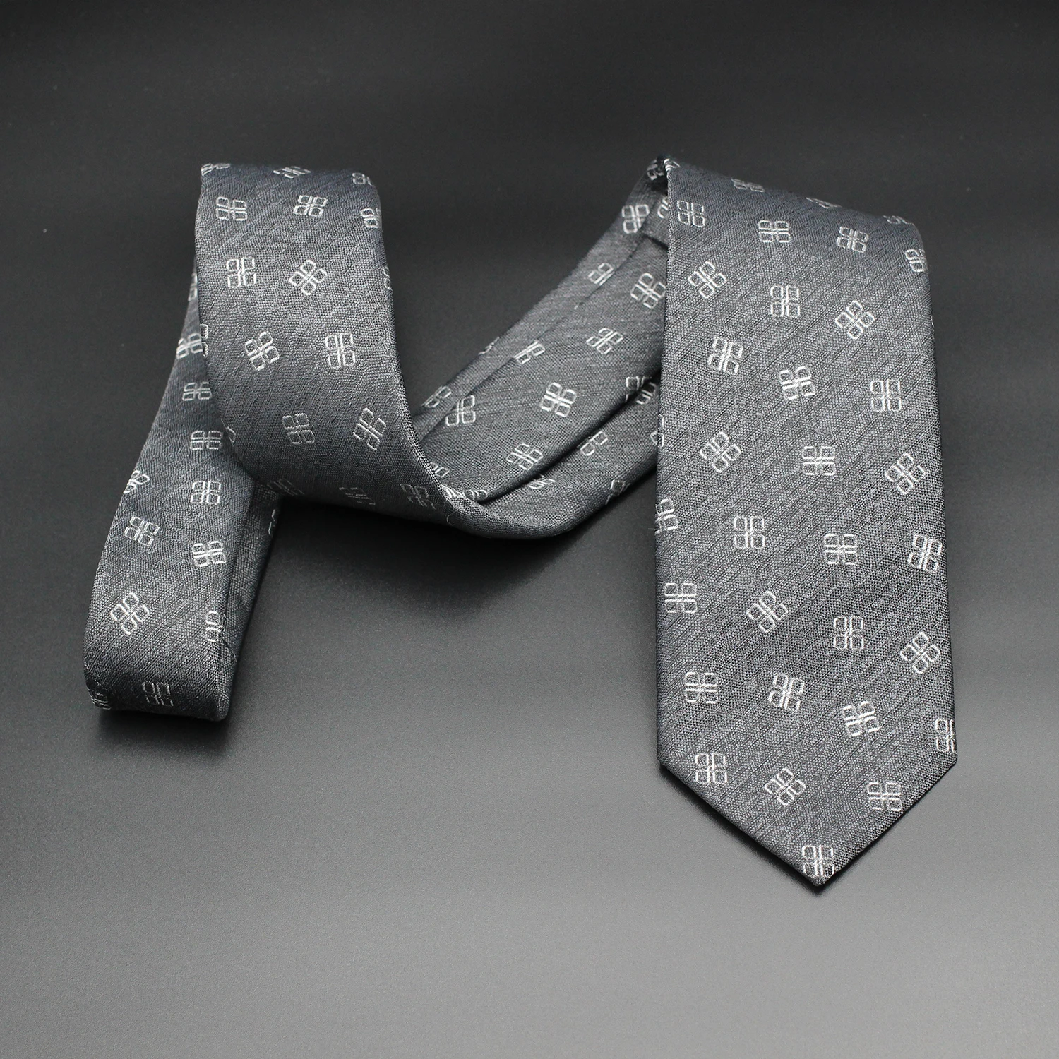 2026 Top Qualität Luxus Designer Herren Krawatten 8 cm Geometrie Plaid Krawatte für Formale Business Hochzeit Party Krawatten Gravatas geschenk – Detail 6