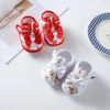 Spring New Princess Shoes 0-1 Year Old Baby Single Shoes Cute Bow Soft Soled Newborn Baby Walking Shoes 2