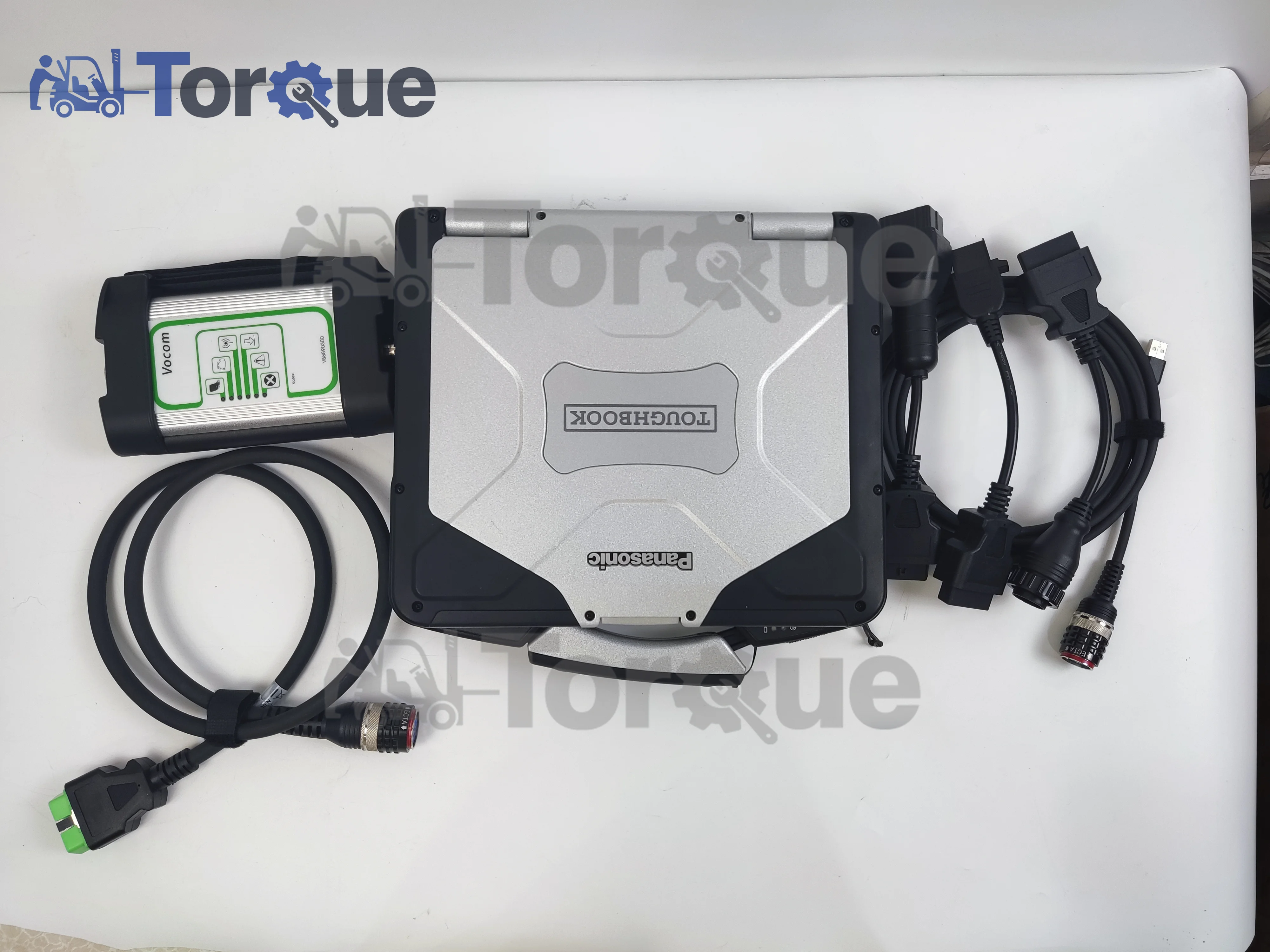 

Тестовый Кабель для Vocom 88890300 Vocom V2.8 PTT для UD/Mack/Renault ecu, инструмент для диагностики грузовика + ноутбук CF31