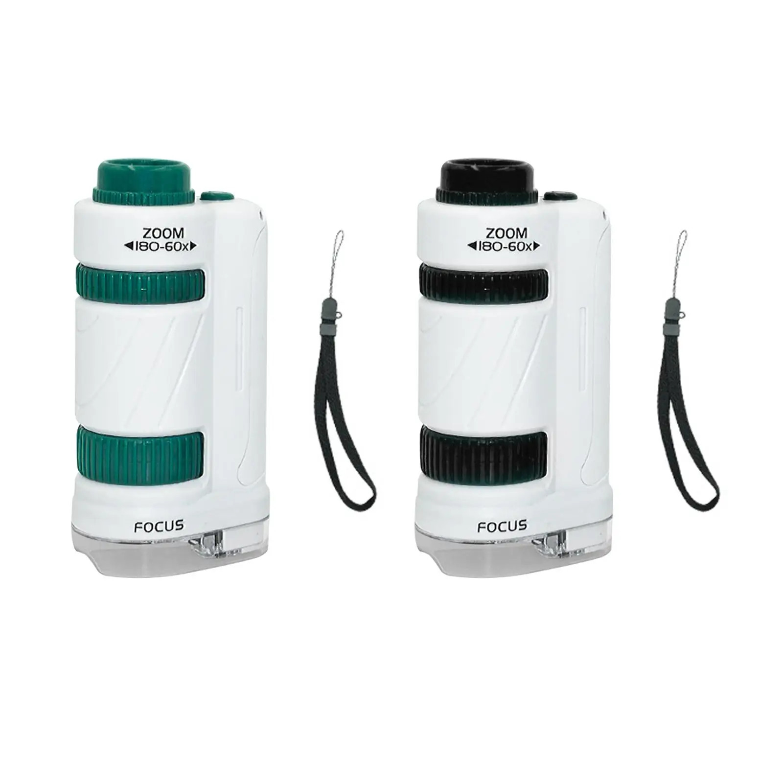 

Handheld Mini Microscope 60-180x Microscope for Kids for Ages 8+ Students