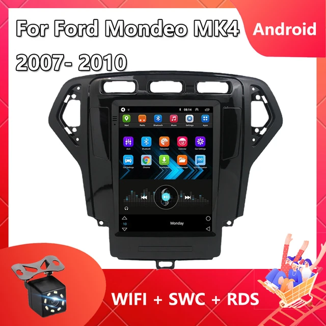 HD Touchscreen for 2007 2008 2009 2010 Ford Mondeo MK4 Radio Android 10.0  9.7 inch GPS