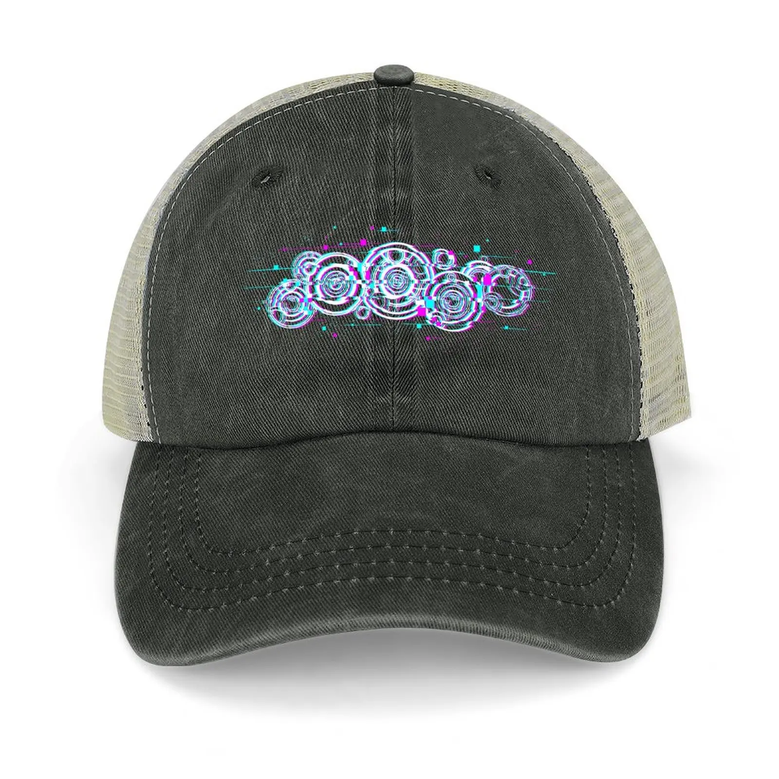 

The Doctors Name glitch Cowboy Hat Hat Baseball Cap Luxury Brand Visor Girl Men's