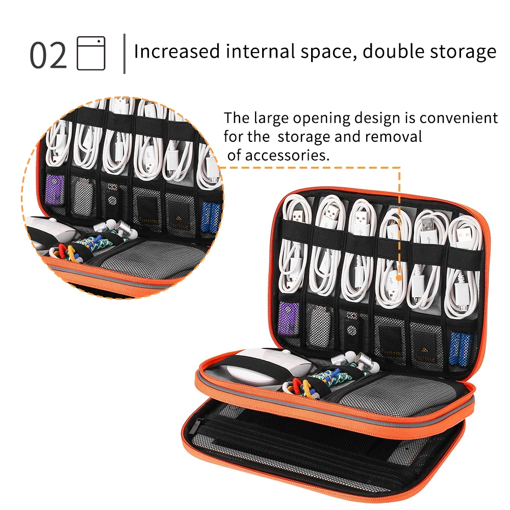 Travel Electronics Organizer Bag 5