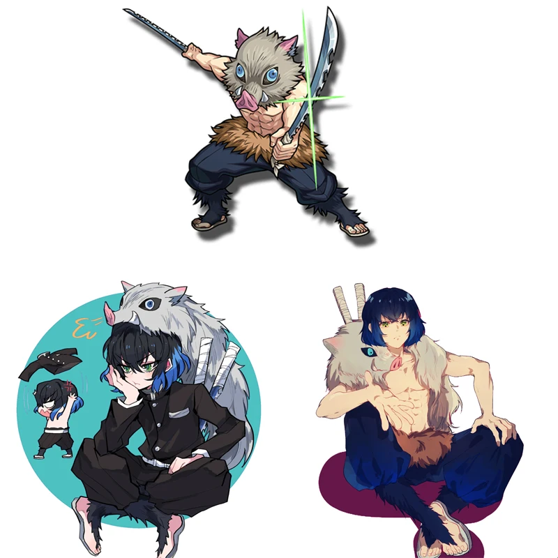 Fashion-Demon-Slayer-Pig-Head-Man-Inosuke-Hashibira-Colored-Car ...