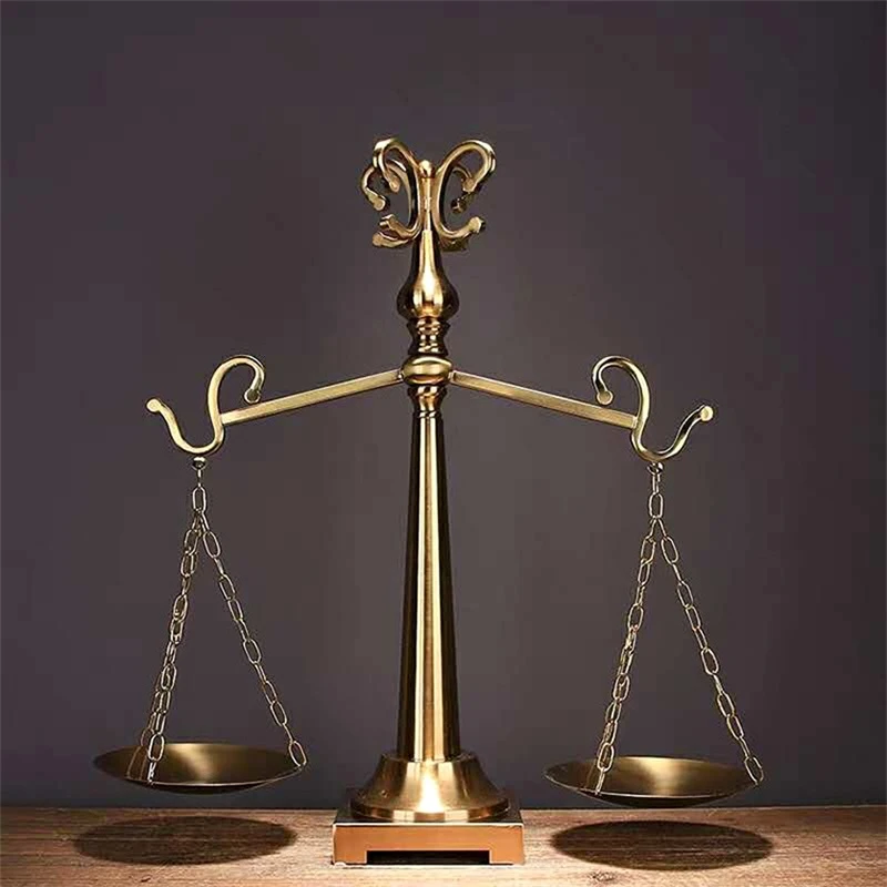 

Архаизованная металлическая балансировочная модель, ручная работа, металлические весы, статуя, весы, Декор для дома, мифология, офисные Железные изделия