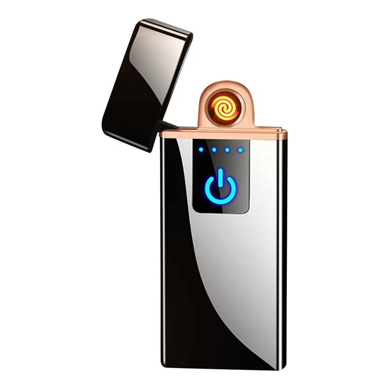 USB Rechargeable Lighter Traveling Portable Touch Control Flameless