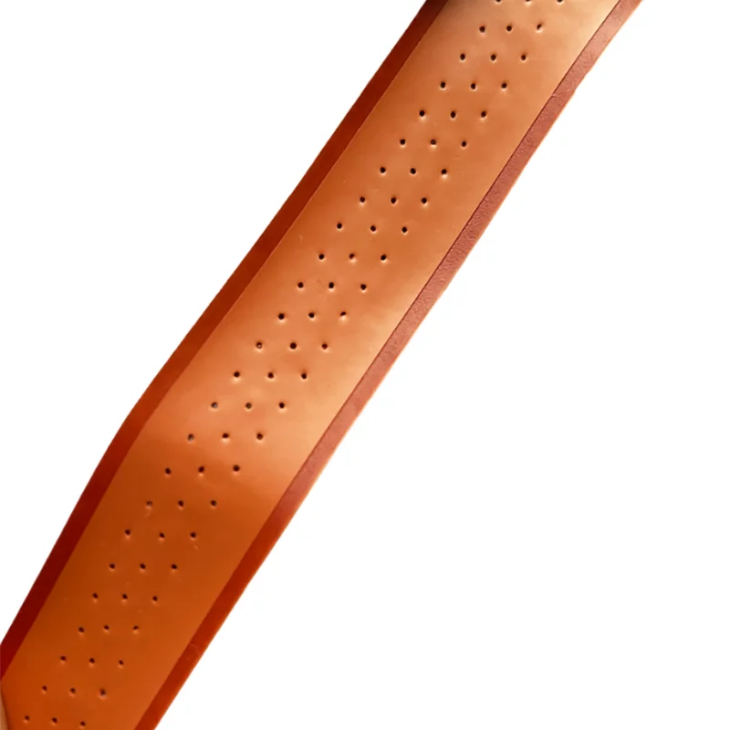 Perforated PU Leather Sweatband Tennis Badminton Racket Overgrip Wear-resistant Non-slip 2/4 PCS