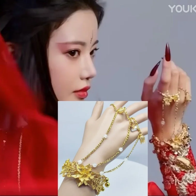 Changyue Jinming Handstring Pianran Same Style Bracelet Pianran Handstring Till The End Of The Moon Little Fox Handwear