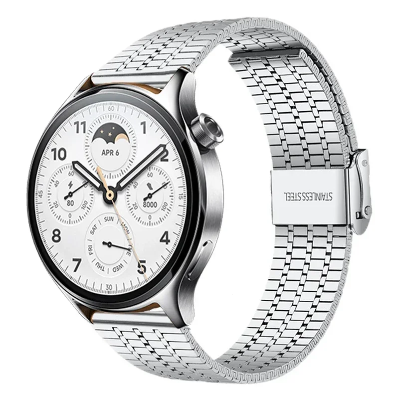 Premium Stainless Steel Metal Watch Strap – Elegant Replacement Bracelet