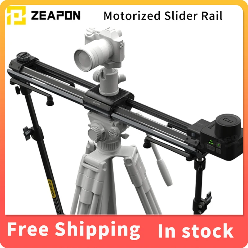 

ZEAPON Micro 3 E500 E700 E1000 M500 M700 M1000 Motorized Slider Rail DSLR Camera Video Double Distance Portable Slider