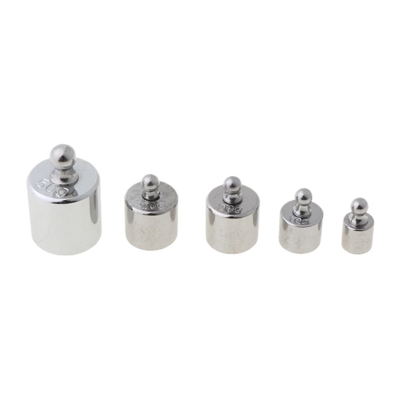 5Pcs 105 그램 정밀 교정 스케일 무게 디지털 세트 10g 2x20g 50g