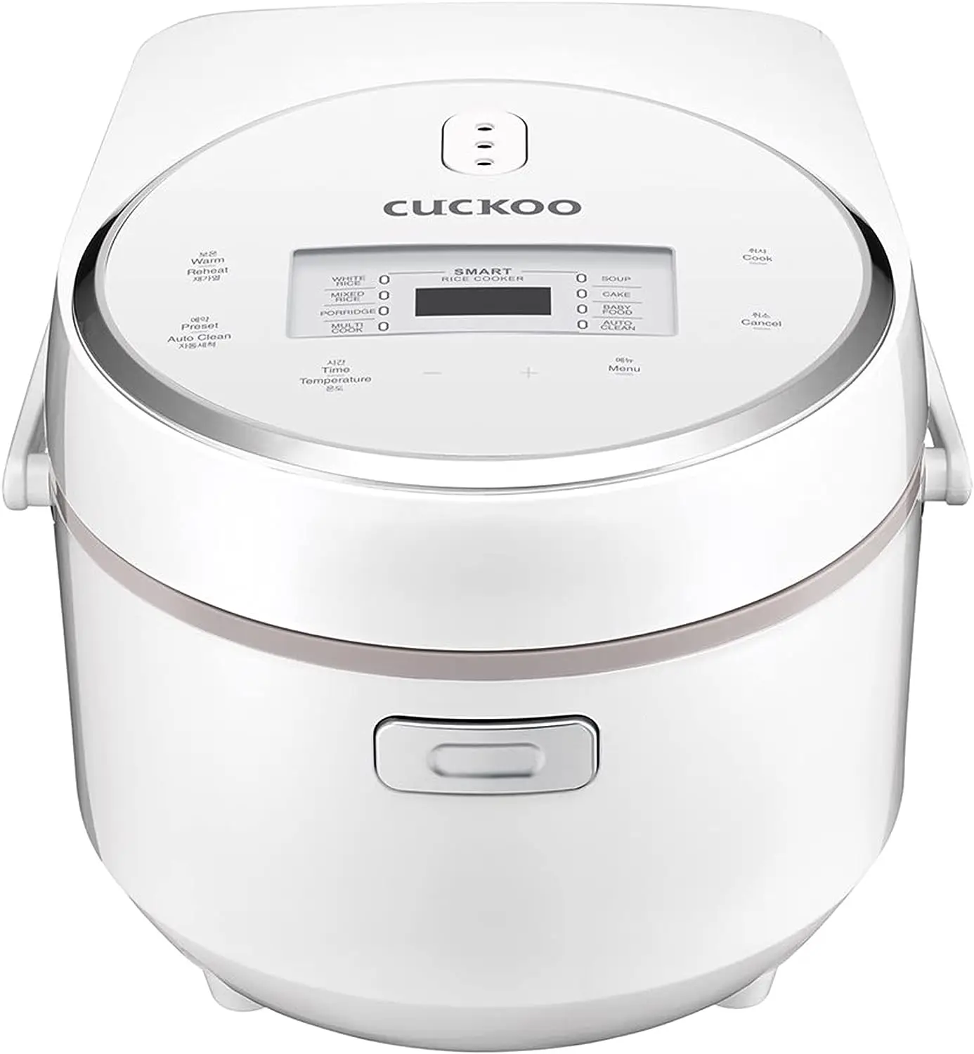 

CR-0810F | 8-Cup (Uncooked) Micom Rice Cooker | 9 Menu Options White Rice, Cake, Soup & More, Nonstick Inner Pot, Designed