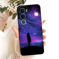 Cute Printed Soft Silicone Shockproof Phone Case with Bumpers for Vivo Y31 5G (2025) (TYhei2348)