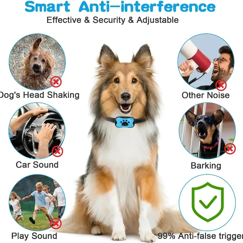 USB Rechargeable Anti-Bark Collar 5