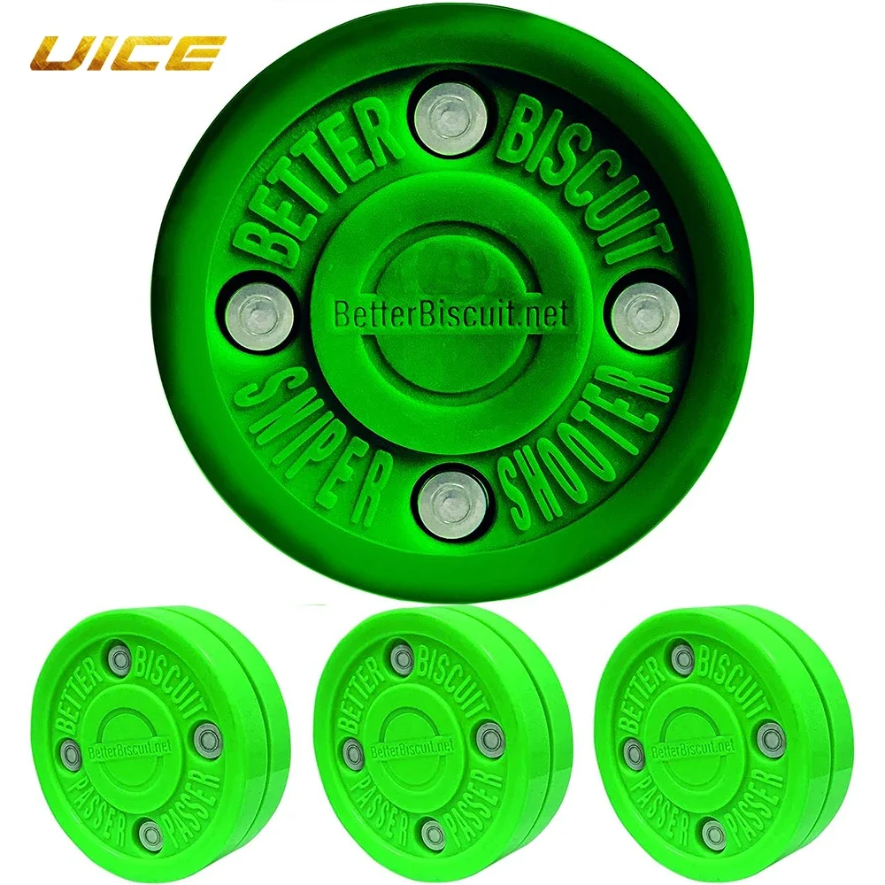 Hockey Stick Roller Ice Hockey Durable High-density Practice Puck Perfectly Balance For Ice Roller Training