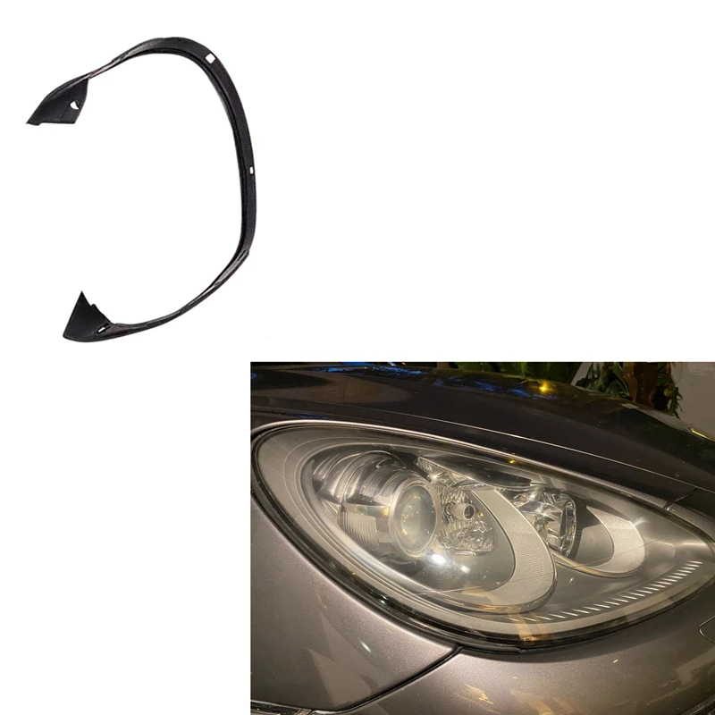 Car Front Headlight Rubber Sealing Strip Trim Head Light Lamp