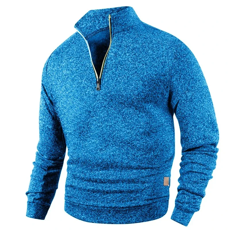 Animal Game Men's Half Zipper Sweatshirts Cycling Pullover Turtleneck Streetwear Warm Jacket Sport Coats Climbing Outerwear