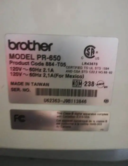 Оригинальный ЖК-дисплей 8,5 дюйма для ремонта ЖК-экрана Brother PR650 (art.: 3920c239a4bbd) - 3920c239a4bbd