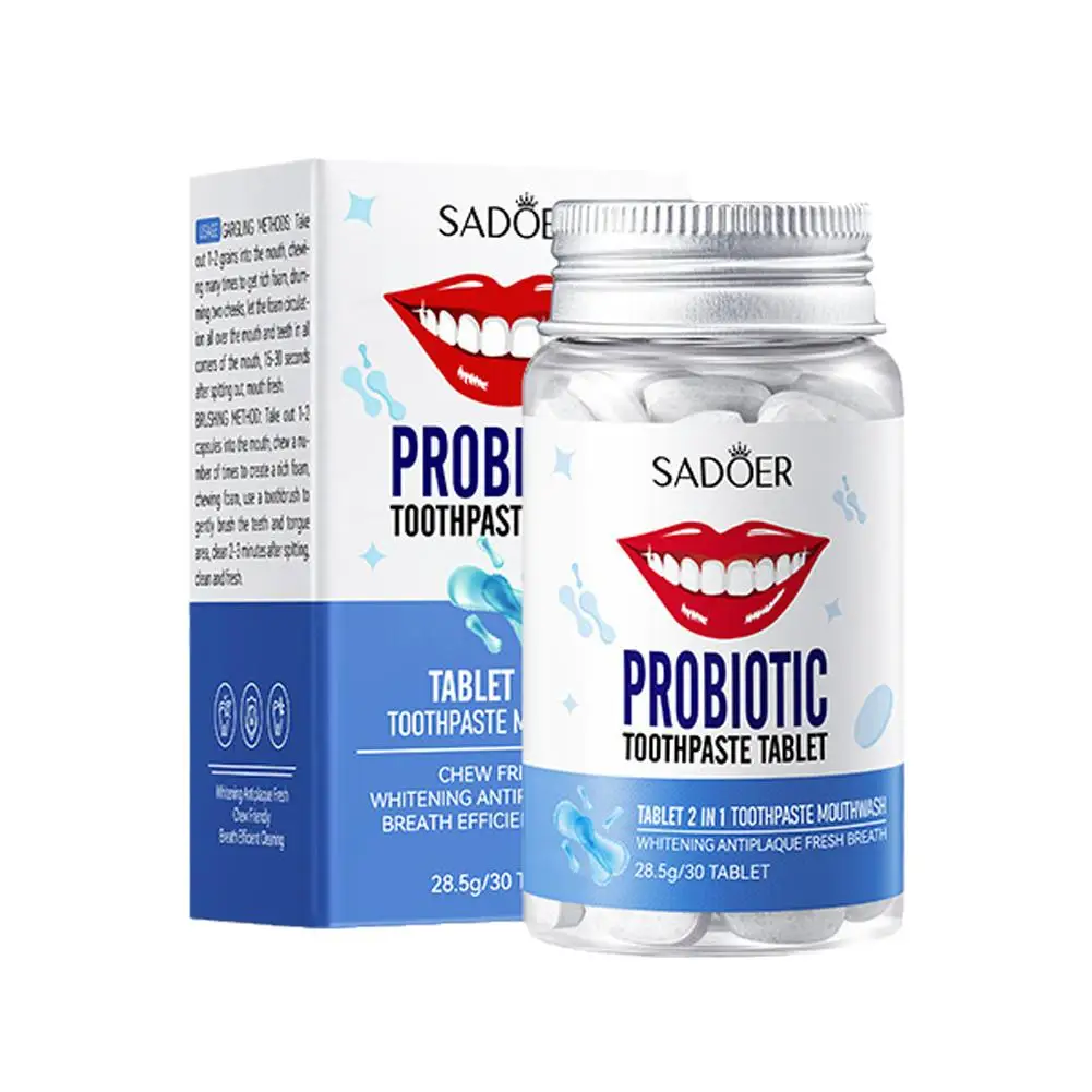 Mint Solid Toothpaste Tablets Mint Flavors Teeth Breath Whitening Stains Bad Smoke Mouthwash Charcoal Remove Fresh
