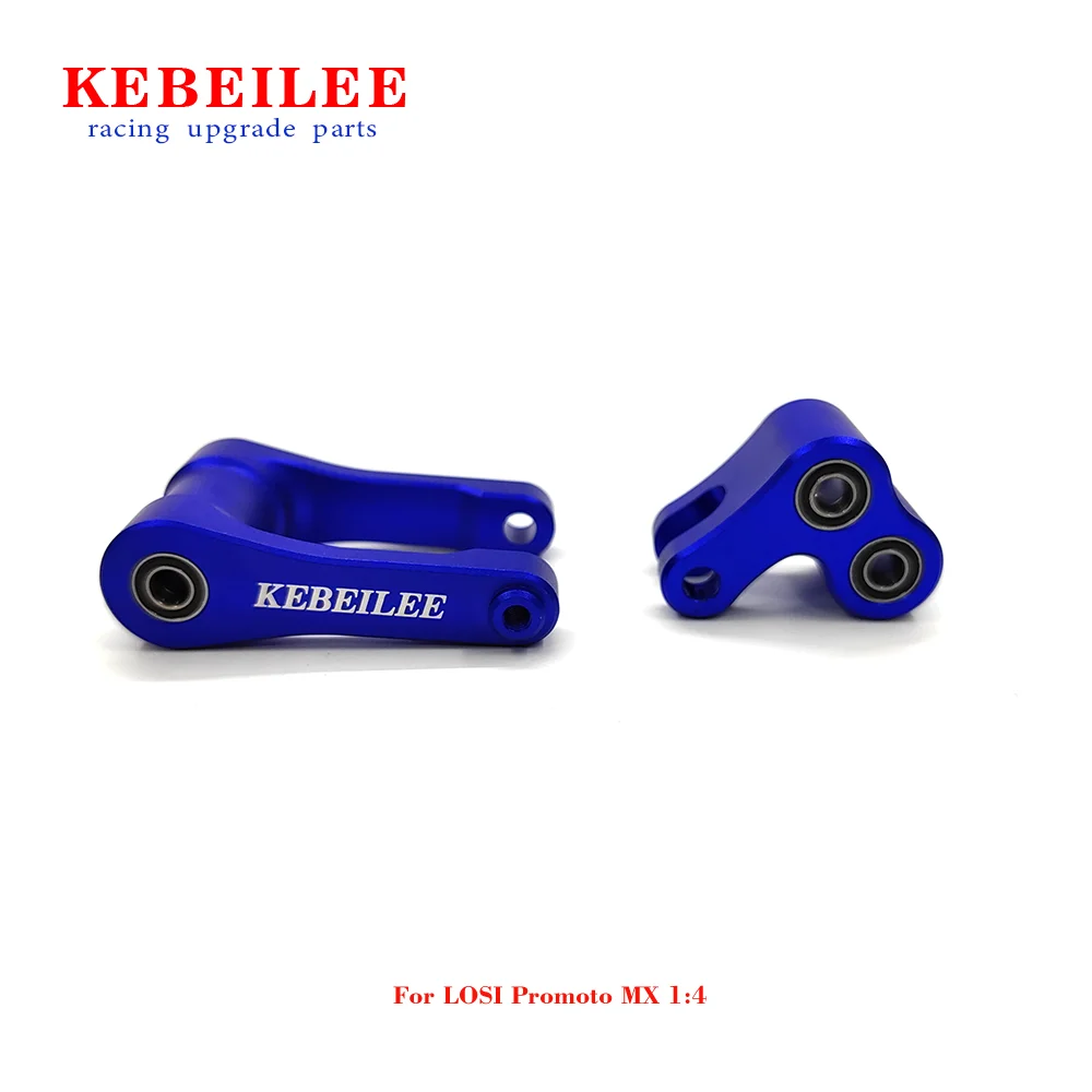 Kebeilee Cnc 7075 Alluminio Knuckle & Pull Rod Per Losi Promo Mx 1/4 Los264001