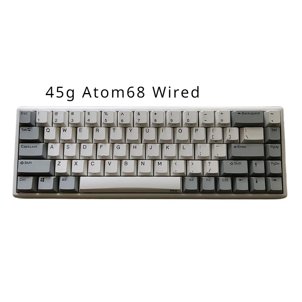 NIZ Atom 68 Wired keyboard Capacitive 45g 35g topre style mac 